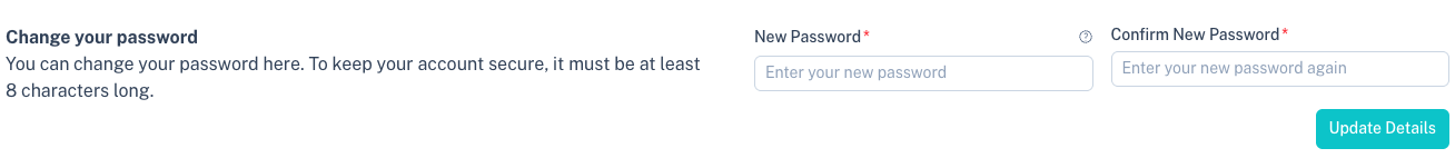 Change Password