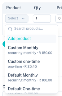 Select Products