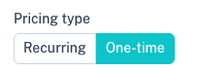 Pricing Type