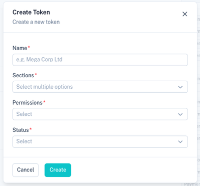 Create Token
