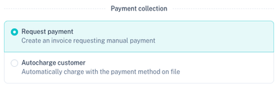 Payment Collection