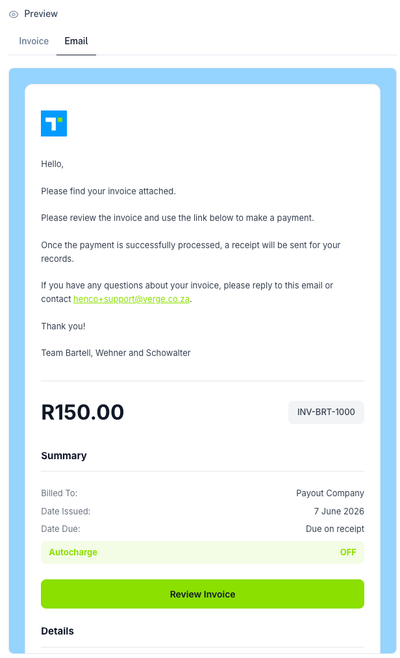 Email Preview