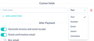 Custom Field Types
