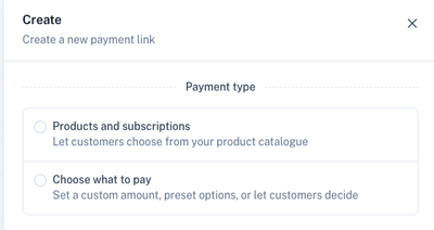 Payment Type