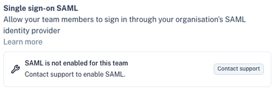 Single Sign-On SAML