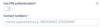 PIN Authentication