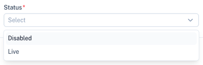 Webhook Status