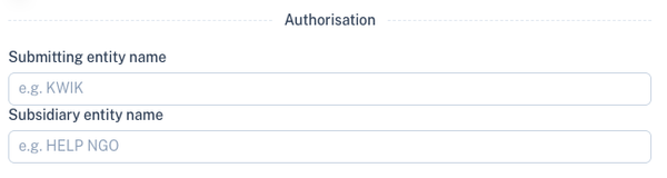 Payout Authorisation