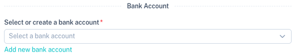 Bank Account