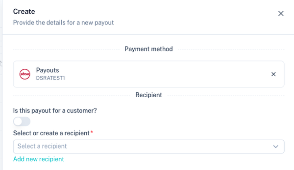 Select Payment Method