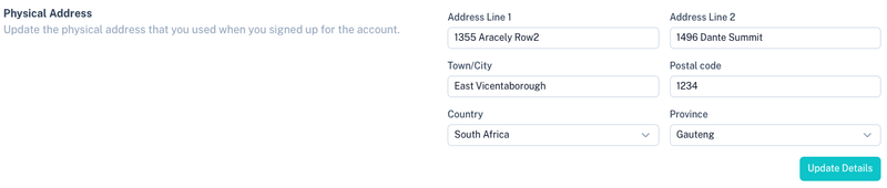 Business Address